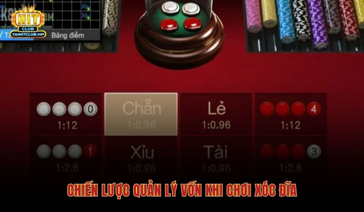 Chiến thuật đánh xóc đĩa qua ba chiến lược quản lý vốn