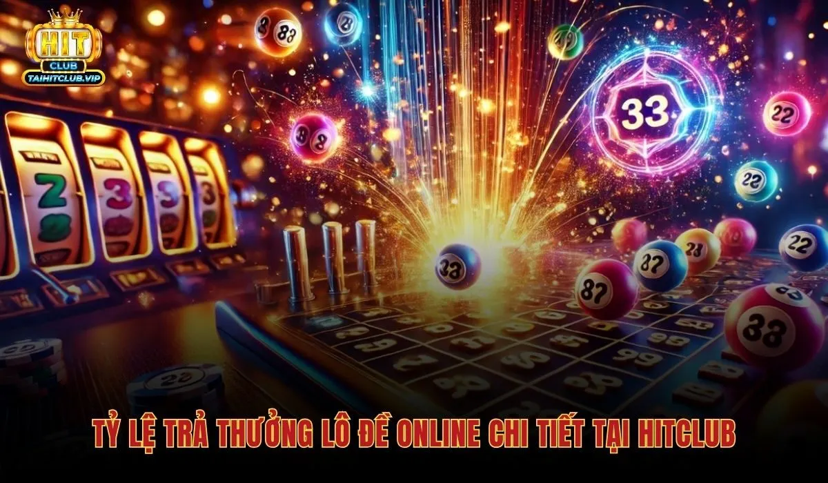 Bảng tỷ lệ lô đề online Hitclub từ lô, đề đến xiên và 3 càng